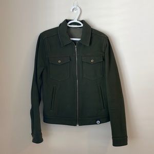 Forest green mens jacket